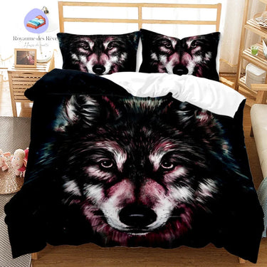 Wolf dekbedovertrek voor 2 personen
